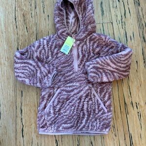 All in Motion Textured Pink Kids Hoodie
